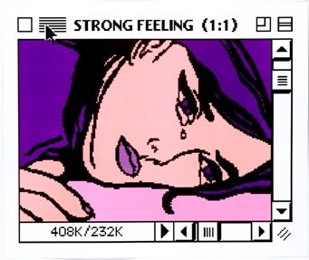 Litografia Pusenkoff - Strong feeling - Hard edge