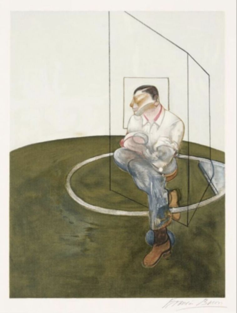 Litografia Bacon - Study for a Portrait of John Edwards