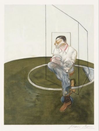 Litografia Bacon - Study for a Portrait of John Edwards