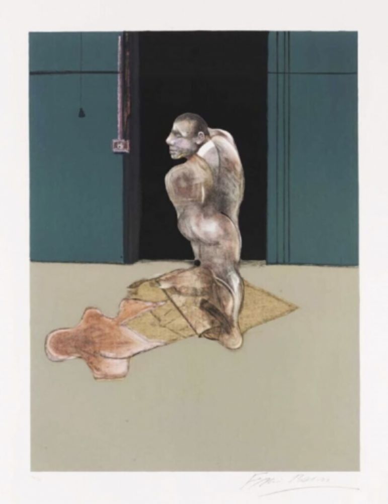 Litografia Bacon - Study for a portrait of John Edwards (s.9495)