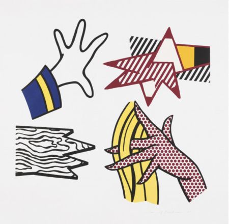 Multiplo Lichtenstein - Study of Hands