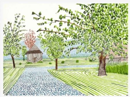 Multiplo Hockney - Study of the Entrance