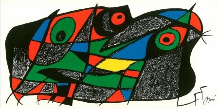 Litografia Miró - Suecia