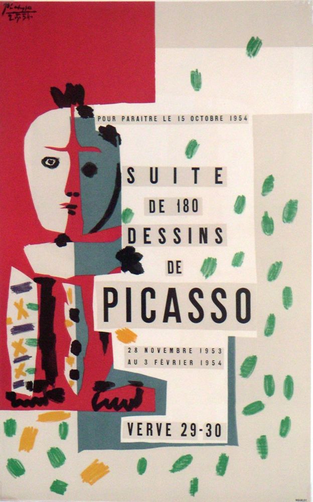 Litografia Picasso - Suite de 180 Dessins de Picasso