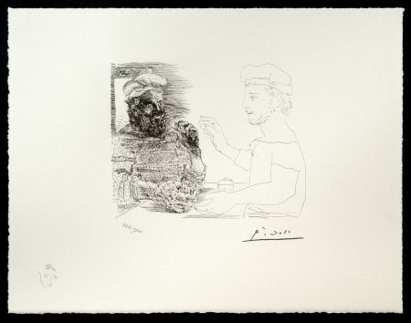 Litografia Picasso (After) - Suite Vollard