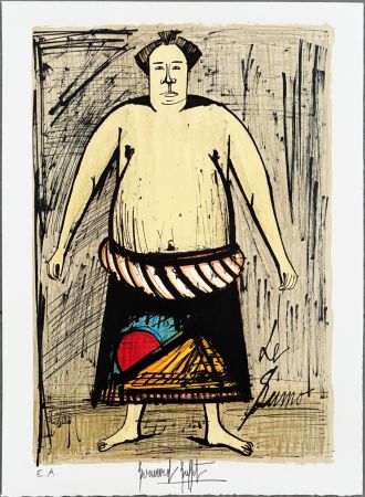 Litografia Buffet - Sumo