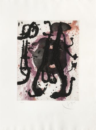 Incisione Miró - Sumo (D. 459)