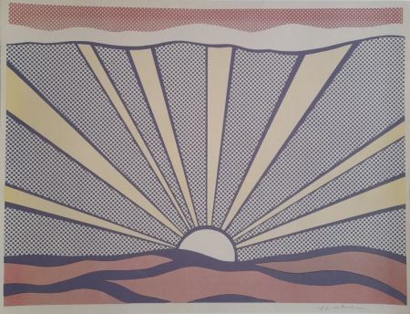 Litografia Lichtenstein - Sunrise 