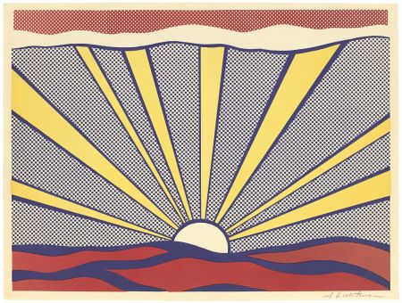 Litografia Lichtenstein - Sunrise