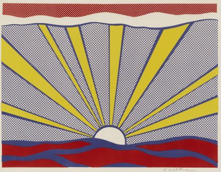 Litografia Lichtenstein - Sunrise