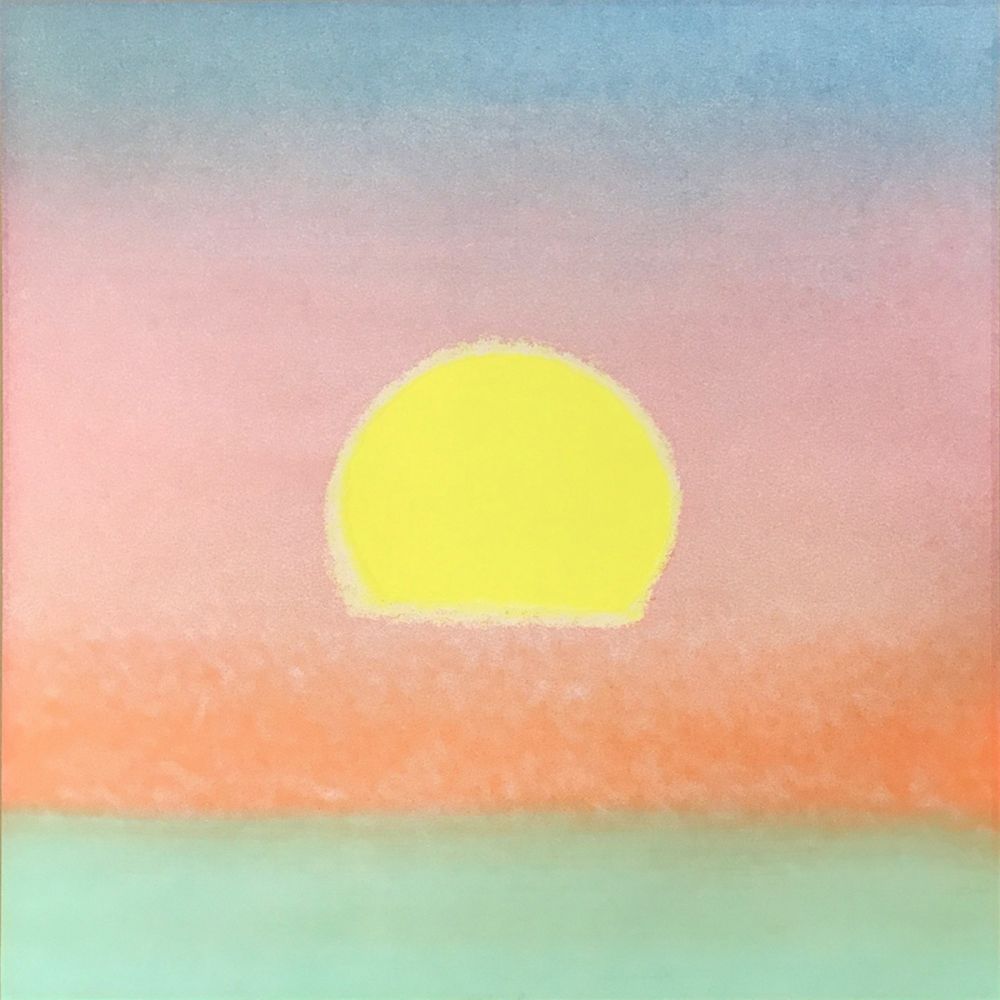 Serigrafia Warhol - Sunset (FS II.85) (Unique