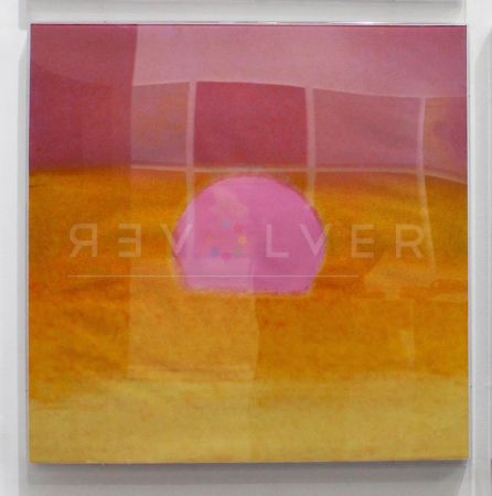 Serigrafia Warhol - Sunset (Unique) (Pink/Yellow)