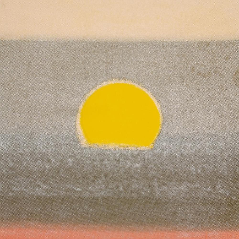 Serigrafia Warhol - Sunset (Yellow)