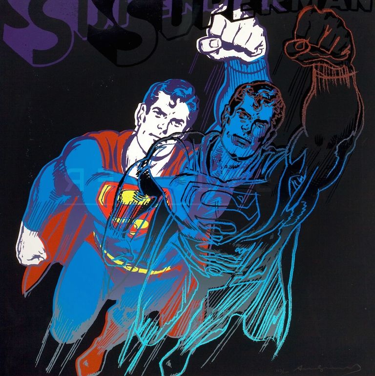 Serigrafia Warhol - Superman (FS II.260)