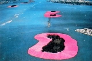 Multiplo Christo - Surrounded Islands, Biscayne Bay, Greater Miami, Florida, 1980-83