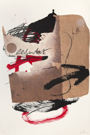 Litografia Tàpies - Séoul