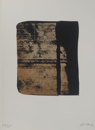 Serigrafia Soulages - Sérigraphie n°11