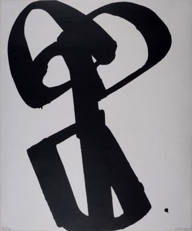 Serigrafia Soulages - Sérigraphie n°1 – 1973
