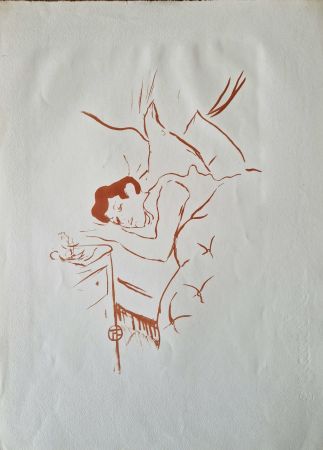 Litografia Toulouse-Lautrec - Ta bouche