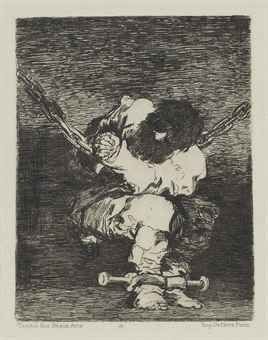 Incisione Goya - Tan bárbara la seguridad como el delito (Little Prisoner)