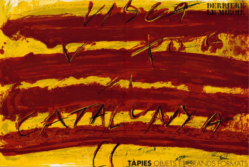Libro Illustrato Tàpies - TAPIES : Objets et grands formats. DERRIÈRE LE MIROIR N° 200. 1972.