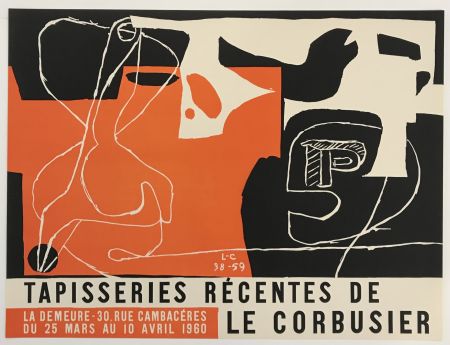 Litografia Le Corbusier - Tapisseries Recentes – The Die is Cast