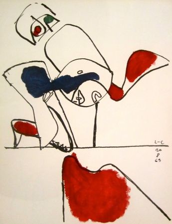 Litografia Le Corbusier - Taurus XVII