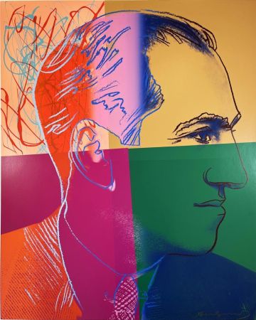 Serigrafia Warhol - Ten Portraits of Jews of the Twentieth Century: George Gershwin II.231