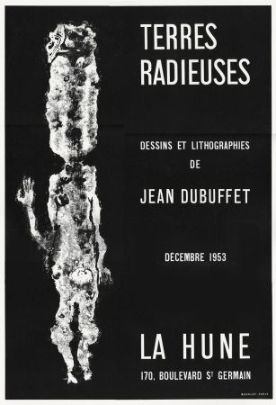 Litografia Dubuffet - Terres Radieuses