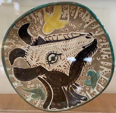 Ceramica Picasso - Tete de Chevre (Goats Head in Profile)
