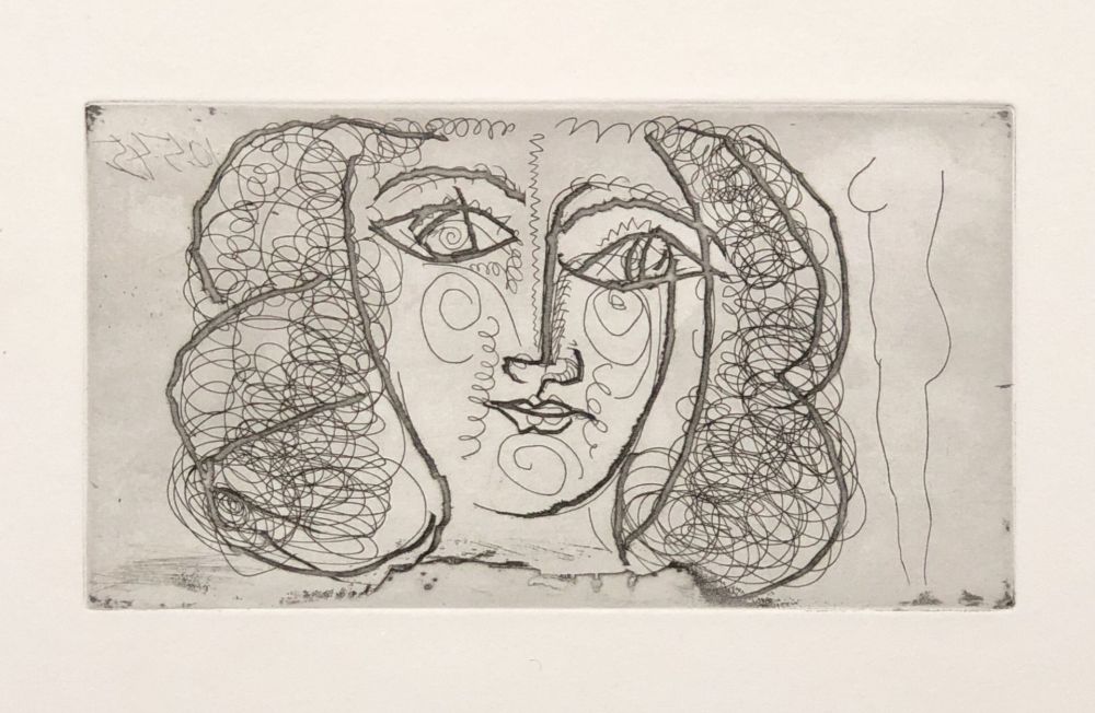 Non Tecnico Picasso -  Tete de femme de face (Small)) 