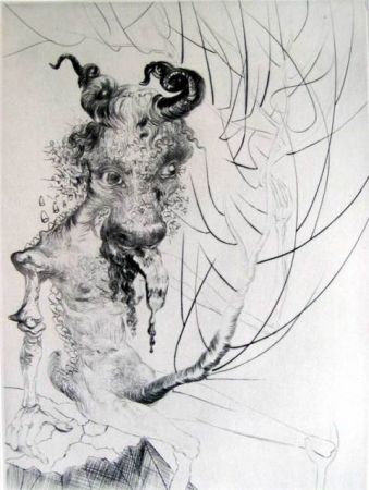 Incisione Dali - Tete de Veau (Calf's Head)