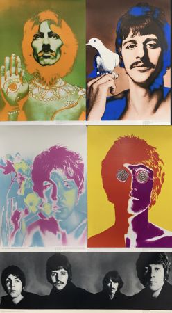 Litografia Avedon - The Beatles (5 lithographs)