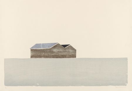 Incisione Su Legno Drummond - The Boathouse