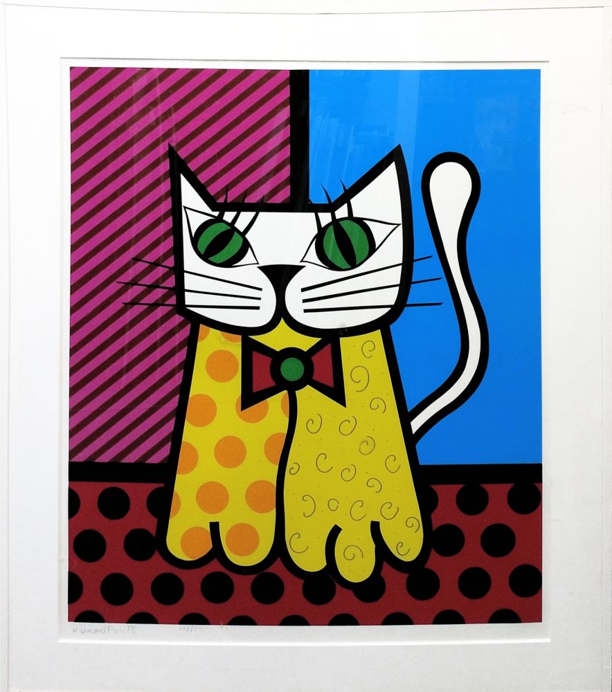 Serigrafia Britto - THE CAT