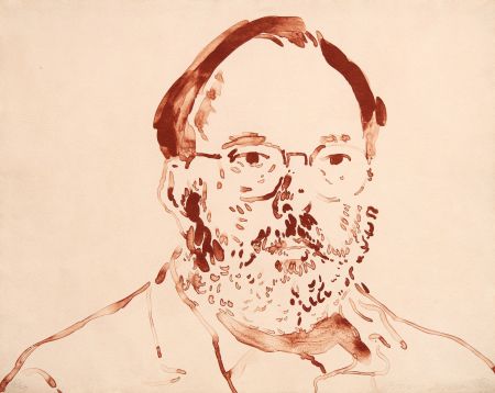 Litografia Hockney - The commissioner