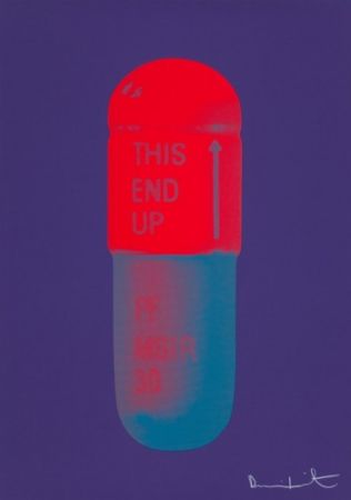 Multiplo Hirst - The Cure (violet/electric red/powder blue)