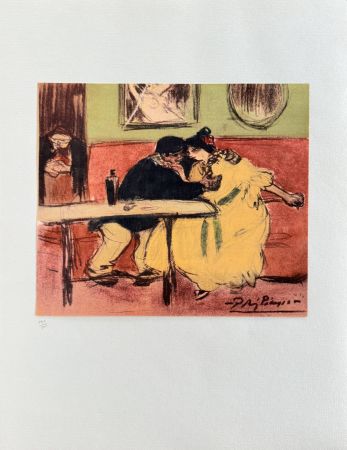 Litografia Picasso - The Divan