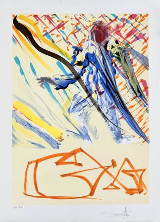 Litografia Dali - The Divine Word