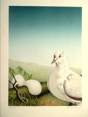 Litografia Ahlberg - The Dove