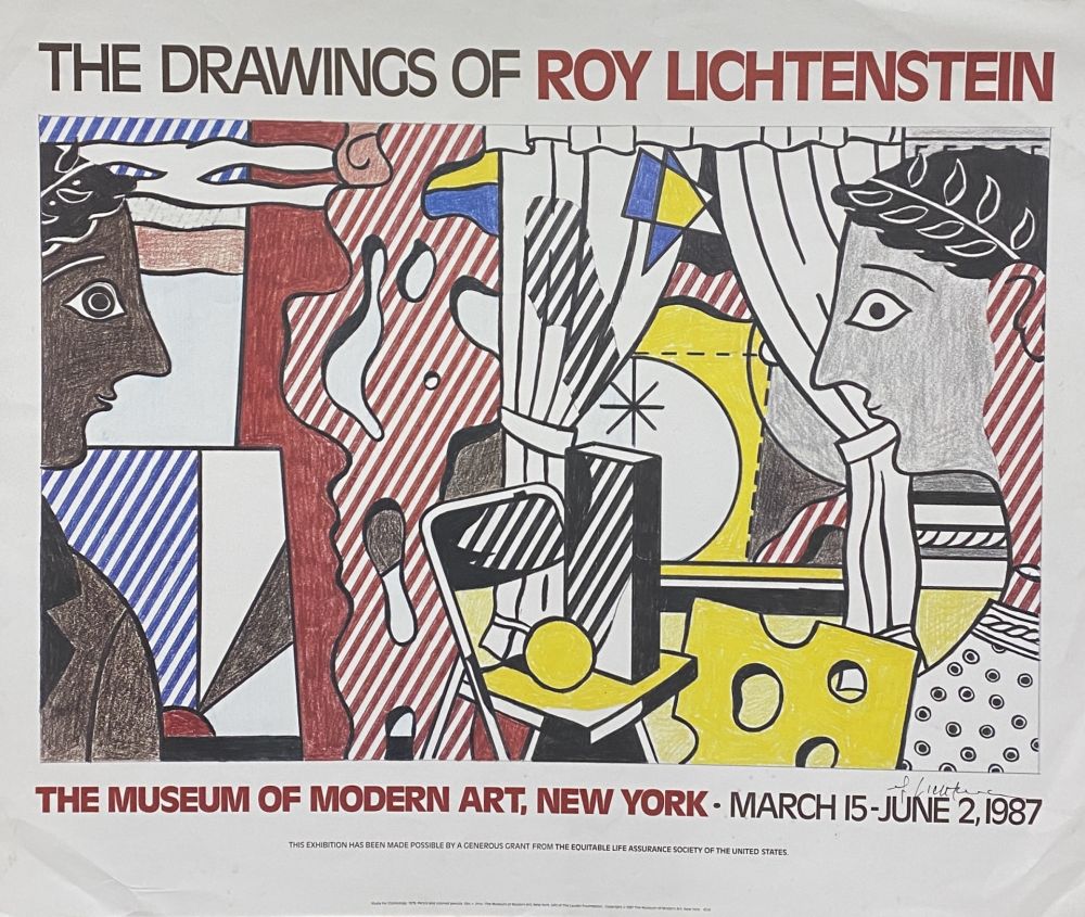Litografia Lichtenstein - The Drawings of Roy Lichtenstein - The Museum of Modern Art
