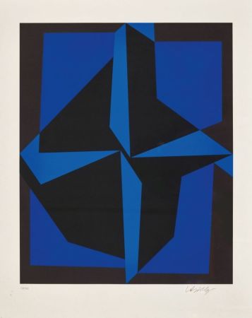 Serigrafia Vasarely - The Fifty Years 3, Zillah - Al