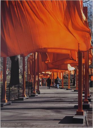 Manifesti Christo - The Gates : Central Park New York city