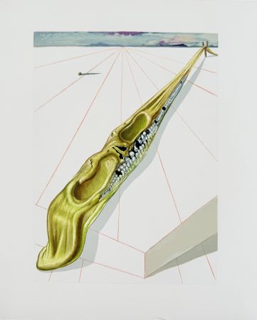 Incisione Su Legno Dali - The Inferno, Canto 14 - Blasphémateurs