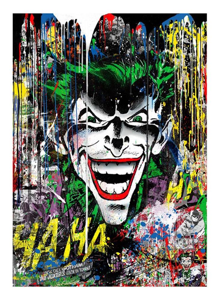 Serigrafia Mr Brainwash - The Joker