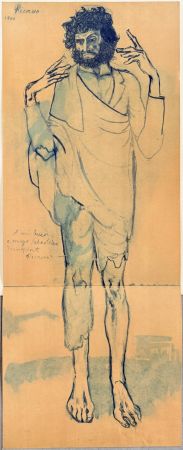 Litografia Picasso - The Madman