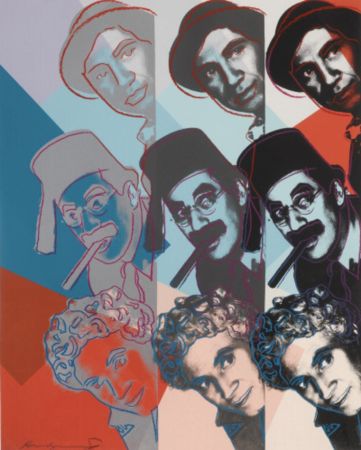 Multiplo Warhol - The Marx Brothers (F. & S. II.232)