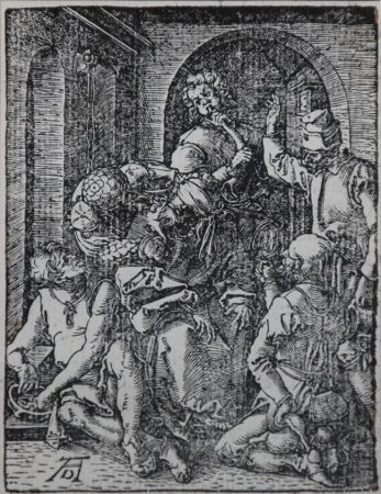 Incisione Su Legno Durer - The Mocking of Christ (The Small Passion), 1612