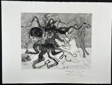 Incisione Dali - The Mythology Medusa
