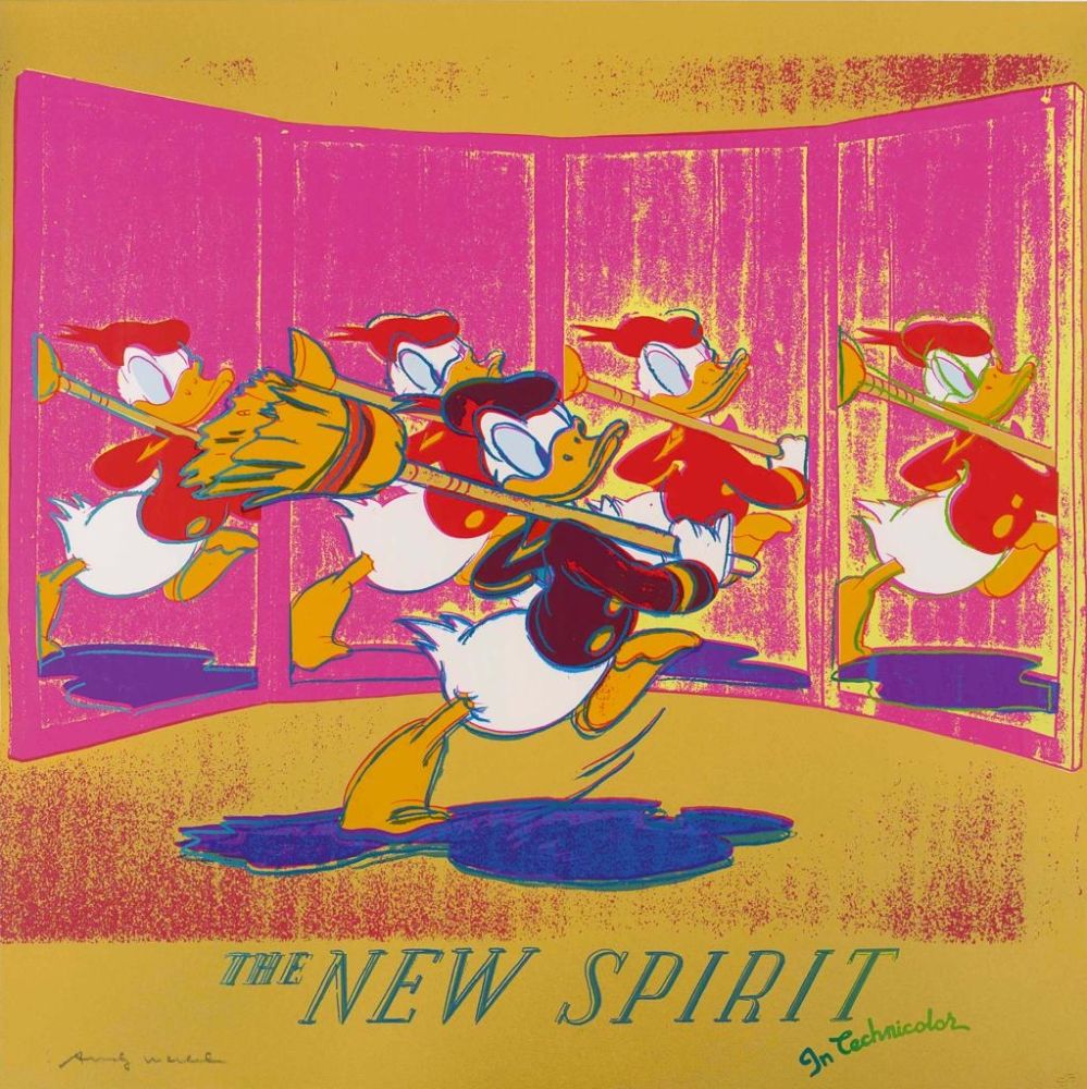 Serigrafia Warhol - The New Spirit (Donald Duck), II.357 from ADS Portfolio